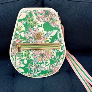 Lilly Pulitzer raquet/paddle Head cover